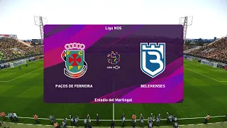 PES 2020 | Pacos Ferreira vs Belenenses - Liga Nos | 17/06/2020 | 1080p 60FPS