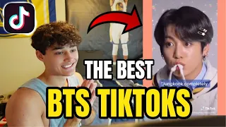 BTS TikTok's #6  REACTION! THE FUNNIEST BTS TIKTOK'S OF ALL TIME!!