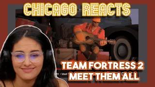 Voice Actor Reacts to Team Fortress 2 - Meet Them All