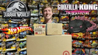 Jurassic Mailcall Unboxing! New Jurassic Hotwheels Godzilla x Kong merch + more!