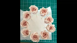 CAKE NATION | How To Make A Fondant Rose Tutorial Ideal For Wedding Cakes