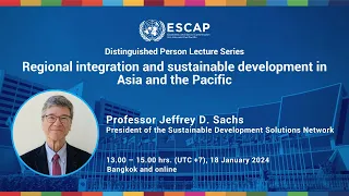 Regional integration and sustainable development in Asia and the Pacific