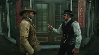 RDR2 - That's why Dutch shouldn't joke with Arthur when his honor is low