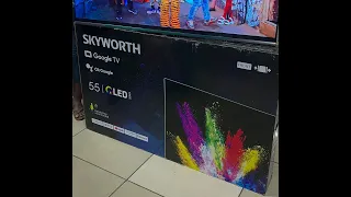 SKYWORTH QLED 55” GOOGLE TV