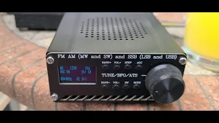 Chinese DSP on Mediumwave and Longwave using the included Telescopic antenna SI4732 ATS-20