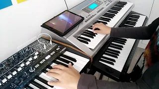 Daft Punk - Instant Crush Keyboard Piano Cover | Elektro Dark