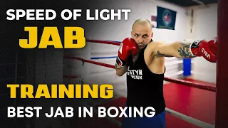 Best Jab in boxing. Jab training. Speed of light  “Jab”.