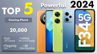 8 GB + 256GB Top 5 5G Phones Under 20000 [ January 2024 ] - 5G | 144Hz 3D Display, 108MP OIS with 4K