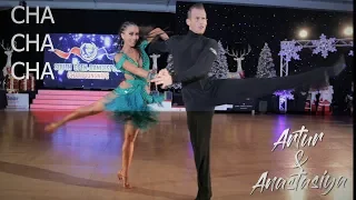 Artur Tarnavsky and Anastasiya Danilova I Cha Cha I South Open Dancesport 2019