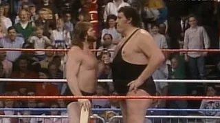 "Hacksaw" Jim Duggan vs. Andre the Giant: June 4, 1988