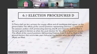 Nov. 30, 2021 Charter Review Sub Committee: Ranked Choice Voting