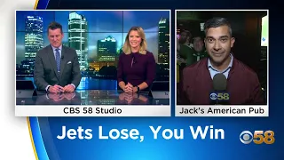 Packers fans lose out on 'Free Drinks If Jets Lose' promotion 😅