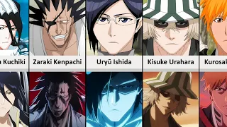 Bleach Characters Then and Now in Bleach TYBW Arc