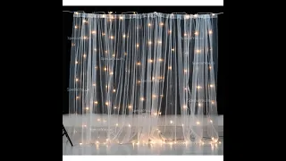 Tutorial Video to make Net curtain backdrop for decoration without rod or any stand.By SpecialYou.in