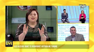 Studiuesi shqiptar Jazexhi:S'ka skandal,duhet rishkruar historia me turqit!-Shqipëria Live 8mars2021