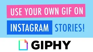 How to upload your GIF on GIPHY