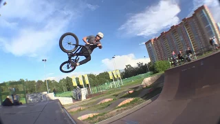 bmx tricks - Саша Ким, скейтпарк г.Щелково 20170621