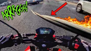 BIKER CLOTHESLINED - HECTIC, SCARY, KIND & COOL MOTO MOMENTS [Ep.#46] 2021