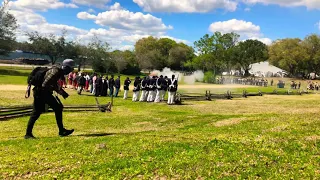 Dade City re-enactment, that’s get them rebs, long live the red legged devils