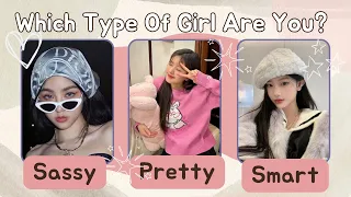 What Type Of Girl Are You? 👩‍🦱💫 | Fun Aesthetic Quiz | Personality Test