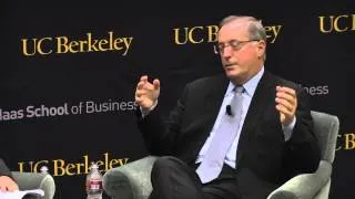 Paul Otellini, CEO of Intel, in conversation with Berkeley-Haas Dean Rich Lyons
