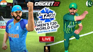 India vs Pakistan T20 World Cup 2022 Match - Cricket 22 Live - RtxVivek