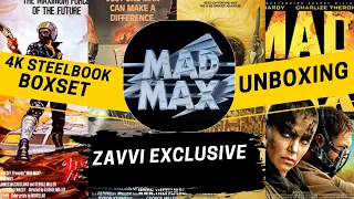 Mad Max 4K Steelbook Boxset Unboxing (Zavvi Exclusive)