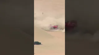 Dakar Truck Crash in the Dunes #crewok