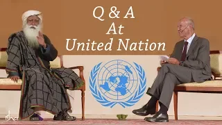 Sadhguru Q&A Session At United Nations, Geneva 2019