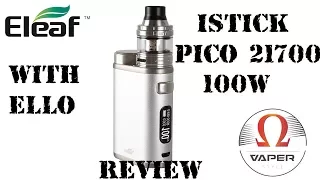 Обзор iStick Pico 21700 with Ello by Eleaf | Хорошо получилось