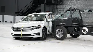 2021 Volkswagen Jetta updated side IIHS crash test