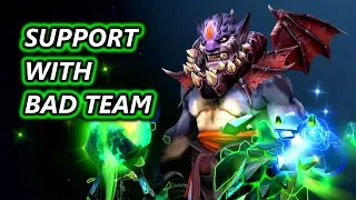 How To Play Support With A Bad Team - Replay Analysis