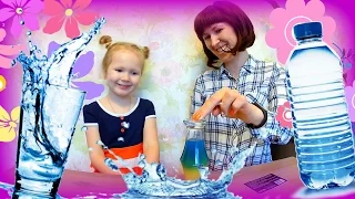 Опыты с водой для детей | Water Experiments for Kids