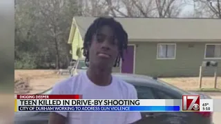 Teen killed in drive-by shooting in Durham