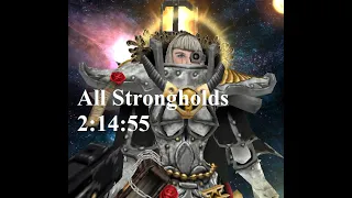 Speedrun Warhammer 40000: DoW Soulstorm WR (All Strongholds% Sisters of Battle) - 2:14:55