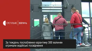 За тиждень послаблення карантину посвідчення водія отримали 300 волинян