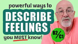 English vocabulary about feelings | Ways to describe how you feel in English