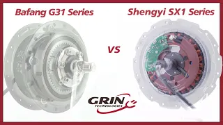 Small Geared Hub Motor Showdown,  Bafang G311/G310 vs Shengyi SX1/SX2