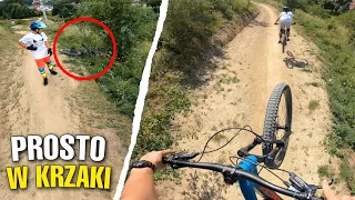 BIKEPARK KURZA GÓRA - Prowadził mnie 12 latek