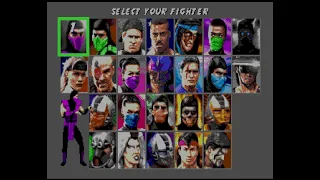 Ultimate Mortal Kombat 3 (1995) Sega Mega Drive, Cheats