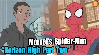 Marvel's Spider-Man S1E2 "Horizon High Part Two" Miles Morales Appearance!