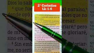 #audiobiblia #lecturabíblica #videocristiano #videoscristianos 2 Corintios 12:1-6. tercer, cielo