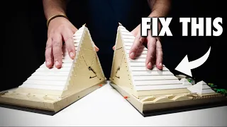 HOW TO FIX The NEW LEGO Great PYRAMID of GIZA Set (21058) 2022