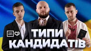 Типи кандидатів - Наша Файта (ВИБОРИ 2020)