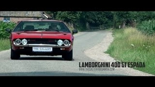 LAMBORGHINI 400 GT ESPADA 1971 - Full test drive in top gear - V12 Engine sound | SCC TV