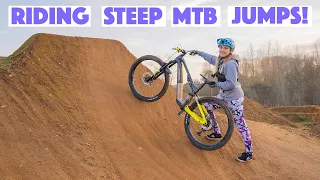 RIDING THE NEW RED LINE AT TWISTED OAKS BIKEPARK!
