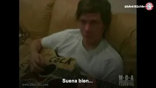 Tom DeLonge creando "Not Now" de blink-182