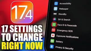 iOS 17.4 - 17 Settings You NEED to Change Immediately !