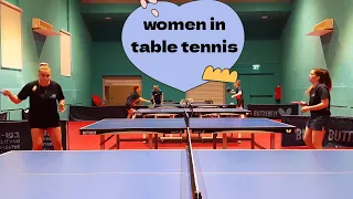 Женщины в настольном теннисе, women in table tennis, a game,   ישראל, טניס שולחן