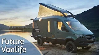 The Future of the Motorhome - Vanlife VisionVenture by Hymer | Presentation & room tour